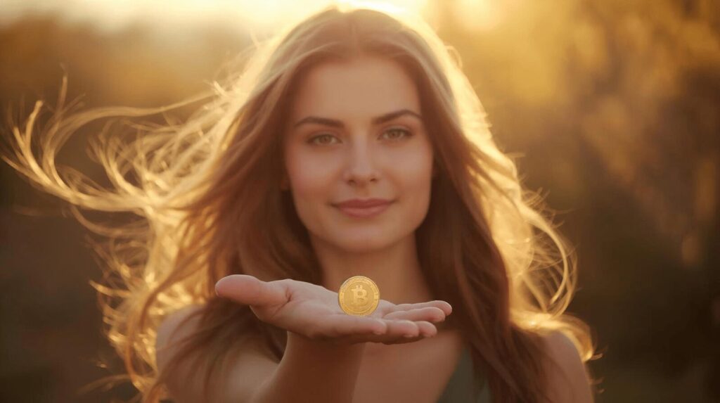 お金の心配がないようにワクワクして稼ぐ女性