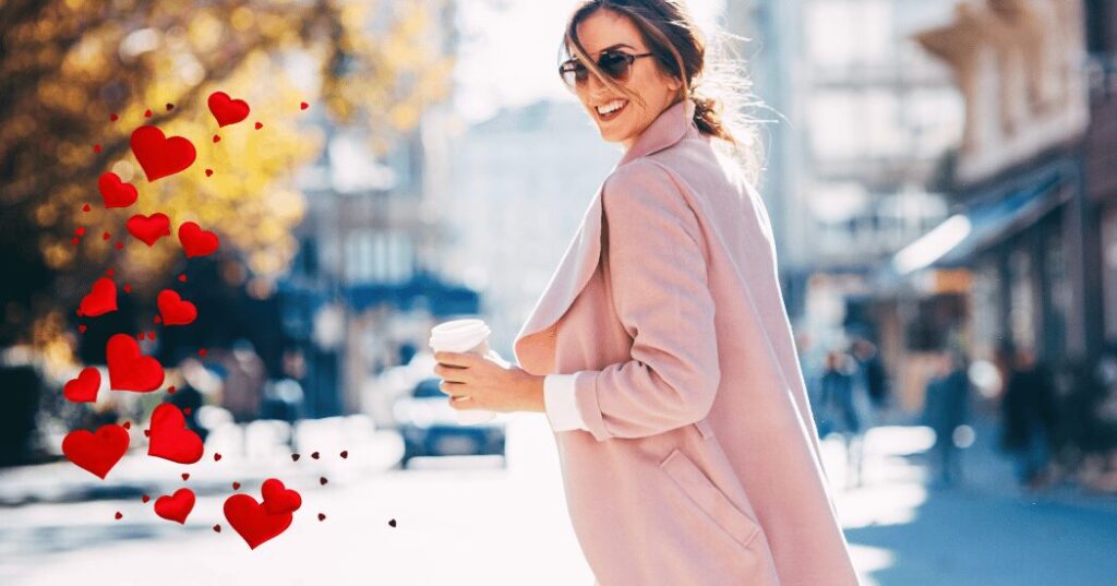 出会いは“準備が整った人”のもとに訪れることを表現した40代女性の前向きなイメージ画像