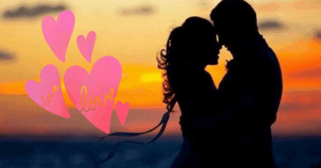 40代女性が理想の恋を引き寄せ、穏やかな幸福感に包まれている様子。夕暮れの光に照らされながら微笑む姿が、愛され周波数に満ちた未来を象徴している。