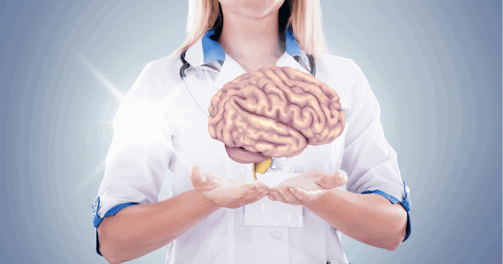 脳科学の観点から習慣が変わらない理由を理解しようとしている40代女性のイメージ