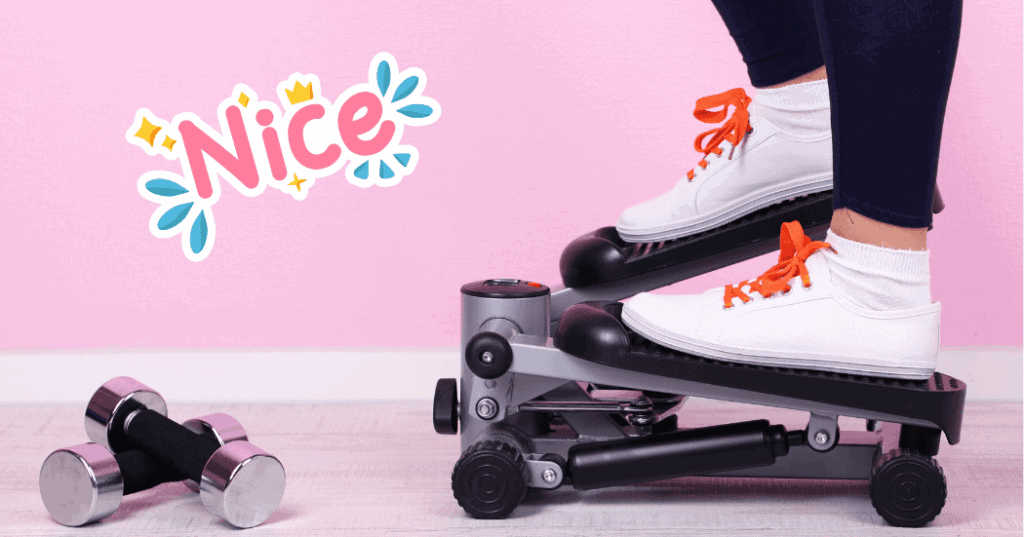 40代女性が下半身を中心に、無理のないゆるい筋トレでエイジングケアを整える方法を紹介するイメージ