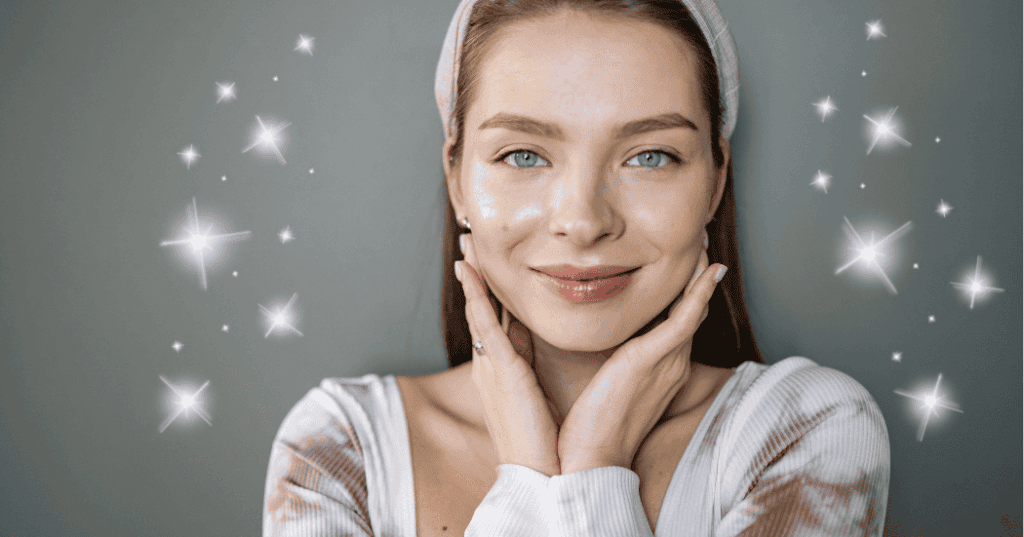 睡眠の質を整えることで、40代の肌や気分が静かに回復していくイメージ