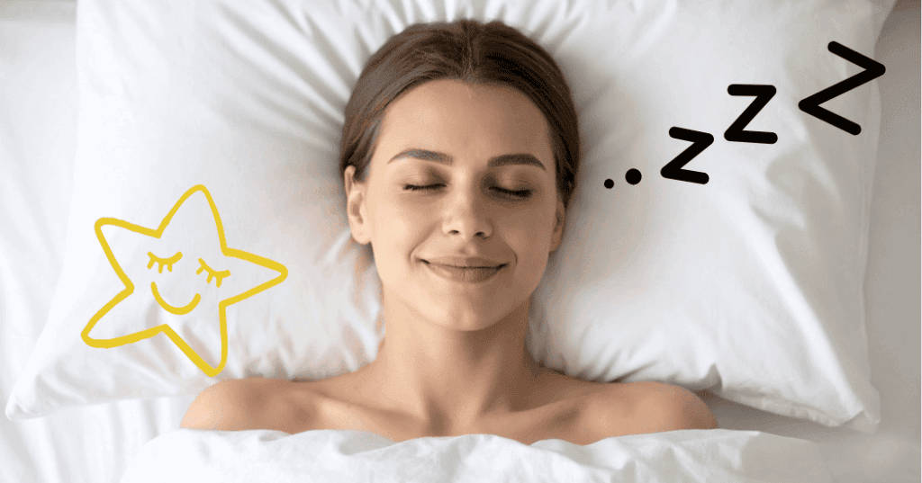 今日から実践できる、40代女性のための快眠ルーティンを紹介するイメージ